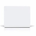 Plastic Global Quality 13.56 MHz Mifare 1K PVC Blank White Smart Card, Double Sided, Shape: Rectangular