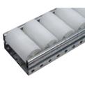 Plastic HDPE 80 Type Roller Placon, MS, Thickness: 2