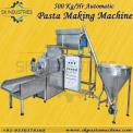 Polished Automatic Pasta Production Machine, Capacity: 300 kg/Hr