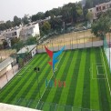 Polypropylene Green Football Turf Flooring