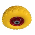 Polyurethane PU Trolley Wheel, Size: 4.10-6.50 Inch