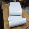 Polyurethane Pu white glossy conveyor belt, Belt Thickness: 3 mm