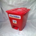Polywell Bio Medical Waste Bins, Usage: Hospital &Clinic, For Hospital,Clinic & Commercial, Capacity: 16-30 Litre