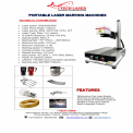 Portable Laser Marking Machine, 1 mm