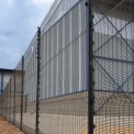 Powder Coated Welded Mesh Panels for Defence Or Industrial