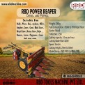Power: 5 Power Reaper Machine, For Paddy,Rice,Maize,Barley,Sorghum, gehu,wheat harvesting