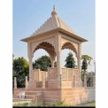 Prefab Pink Sandstone Temples Dome