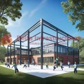 Prefab School Building Steel Structure