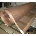 PTFE Coated Glass Mesh Conveyor Belt, Belt Width: Upto 4000 mm, Belt Thickness: 1 mm
