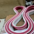 PU Rubber Coted Timing Belt