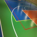 PVC Basketball Court Flooring, 15 mm