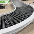 PVC Belt IMEC/ 90 DEGREE TAPPER ROLLER CONVEYOR, Capacity: 50 Kg/Feet