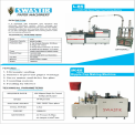 PVC Heavy Duty Paper Cup Making Machine