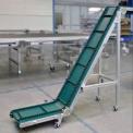 PVC Vertical Conveyors Loading Conveyor Systems