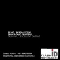 PVC Zebra ZC300 Double Side ID Card Printer