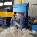 Raw Jute Bags Baler, Max Load Capacity: 50 Ton