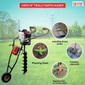 RBD Earth Auger Trolley