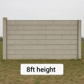 RCC ACC M40 Precast Compound Wall Class-1 8ft Height