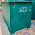 Rectangular FRP Bio Digested Tank 2000 Ltr, For Toilet