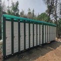 Rectangular Single Compartment FRP Toilet Cabin, Size: 4 X 4 X 8.6 Feet