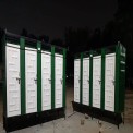 Rectangular Single Compartment FRP Toilet Cabin, Size: 4 X 4 X 8.6 Feet