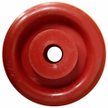 Red Maroon Black Polymer Trolley Wheels, Size: 75 Mm To 350 Mm