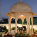 Red Outdoor Sandstone Gazebo