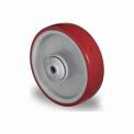 Red PU Trolley Wheel