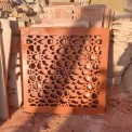 Red Sandstone Jali, Thickness: 2 Inch