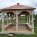 Red Square Sandstone Gazebos