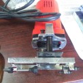 Red Stainless Steel Door Making Machine, For Upvc Profile Water Slot, Size: 4 Inch