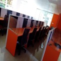 Remtech Orange Linear Modular Work Station, For Office