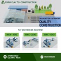 RMC Fly ash brick Making Machine, 1000 Bricks per Hour, 1000 Per Hour
