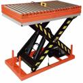 Roller Scissor Lift Table, 500 kg