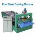 Roof sheet making machine