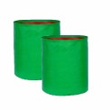 Round Green HDPE Grow Bag 15"" X 18"", For Agriculture