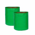 Round Green Hdpe Grow Bag 18""X24"", For Agriculture