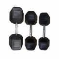 Rubber Gym Dumbbells