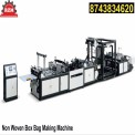 RZM-C600 Fully Automatic High Speed Non Woven Box Bag Making Machine, Capacity: 40-120 Pieces Per Hour