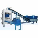 Semi Automatic 10 Hp Fly Ash Bricks Block Making Machine