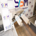 Semi-Automatic Glass Bottle Brushing and Washing Machine, 20 BPM