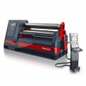 Semi-Automatic Three Phase Mild Steel Sheet Rolling Machine, Round