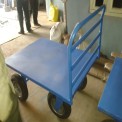 Siddh Krupa Manual Operated Mild Steel Platform Trucks, Model Name/Number: Skf - 18, Load Capacity: 500 kg