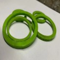 Silicone Green O Ring, Thickness: More than 10 mm, 60A