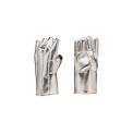 Silver Leather(Buff/Split/Chrome) Aluminized Fire Fighting Hand Gloves