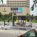 Silver Smart Bus Stand Shelter