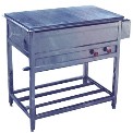 Silver Stainless Steel Griddle Plate, for Restaurant