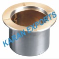Silver Steel Flange Bushing, For Industrial, Round