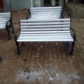 Silver Tunnel Outdoor Garden Benches