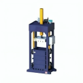 Single Chamber Single Cylinder Baler Machine, Max Load Capacity: 5 Ton